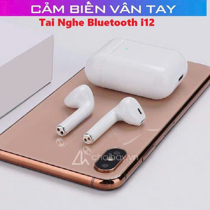 Tai nghe bluetooth i12.TWS Cảm ứng chạm tay không dây