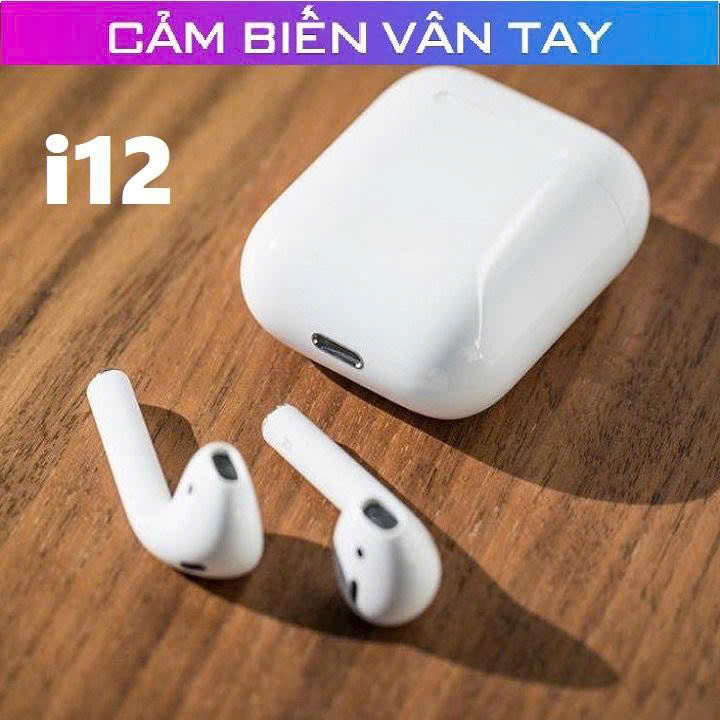 Tai nghe bluetooth i12.TWS Cảm ứng chạm tay không dây