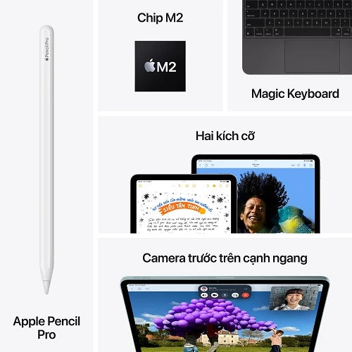 Máy tính bảng iPad Air 2024, M2 chip, 13 inch, 256GB